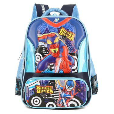 STARGOLD Premium Large Kids Backpack 16 Inch&ndash; 3D Cartoon &amp; Hero Design (41 x 31 x 25 cm), SG-BP223