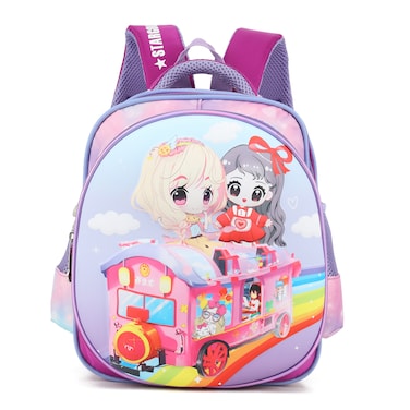 STARGOLD Colorful &amp; Fun Kids Backpack, 3D Cartoon Design, Lightweight &amp; Durable (31 x 25 x 17 cm), SG-BP221