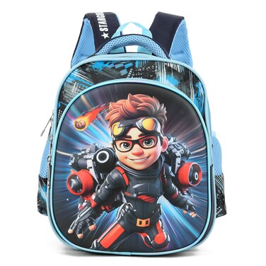 STARGOLD Colorful &amp; Fun Kids Backpack, 3D Cartoon Design, Lightweight &amp; Durable (31 x 25 x 17 cm), SG-BP221