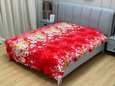 STARGOLD Blanket Single Ply Super Soft Luxury Cloudy Blanket Two Side Different Design 220*240CM 2.4KG, SG-BLC602