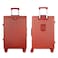 VIPTOUR PC Hard Side Zipperless Luggage Set of 3 PCS TSA Lockable Travel Suitcases With Cup Holder 20/25/29 Inches