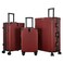 VIPTOUR PC Hard Side Zipperless Luggage Set of 3 PCS TSA Lockable Travel Suitcases 20/25/29 Inches