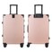VIPTOUR PC Hard Side Zipperless Luggage Set of 3 PCS TSA Lockable Travel Suitcases 20/25/29 Inches
