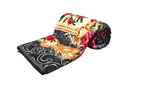 STARLIFE Premium Quality Embrossed Super Soft Royal Double Ply Blanket 100% Polyester 14 LBS 220X240CM