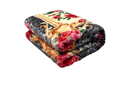 STARLIFE Premium Quality Embrossed Super Soft Royal Double Ply Blanket 100% Polyester 14 LBS 220X240CM