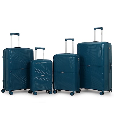 VIPTOUR Luggage Set of 4 PCS PP Softside Travel Luggage Bag 20/24/28/32 Inches