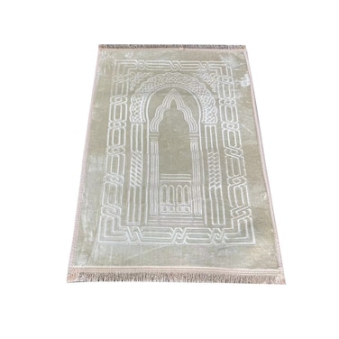 STARGOLD Traditional Turkish Prayer Mat, 80x120 cm Large Portable Multicolor Islamic Prayer Rug, Janamaz Sajjadah For Muslim Men And Women