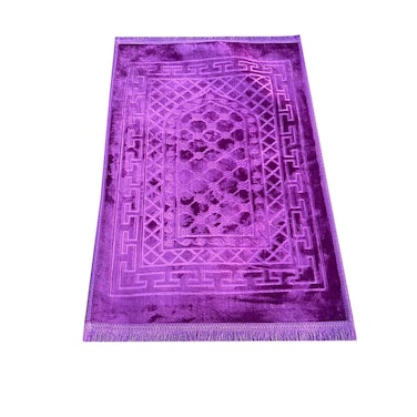 STARGOLD Traditional Turkish Prayer Mat, 80x120 cm Large Portable Multicolor Islamic Prayer Rug, Janamaz Sajjadah For Muslim Men And Women