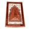 STARGOLD Traditional Turkish Prayer Mat, 80x120 cm Large Portable Multicolor Islamic Prayer Rug, Janamaz Sajjadah For Men And Women SG-P007
