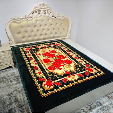 STARGOLD Double Ply Raschel Premium Korea Quality Blanket 160CM &times; 220CM 9 LBS, 100% SPUN YARN Virgin Polyester Which Suitable For Winter And Rainy Season, SG-BL2032