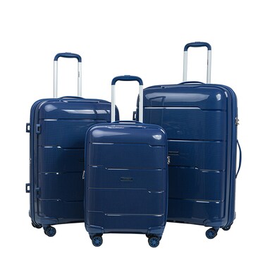STARGOLD Luggage 3 Pcs Set PP Softside Travel Luggage Bag 20/24/28 Inches