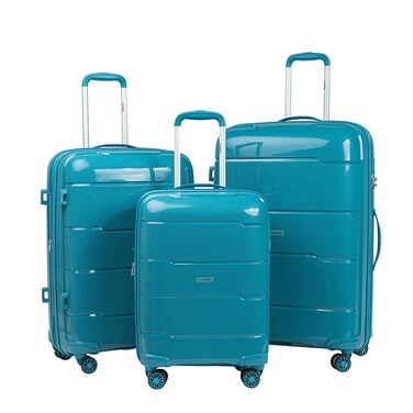 STARGOLD Luggage 3 Pcs Set PP Softside Travel Luggage Bag 20/24/28 Inches