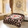STARLIFE Single Ply Raschel Premium Quality Blanket 160CM &times; 220CM 7 LBS, 100% SPUN YARN Virgin Polyester Materials, SL-BL5510