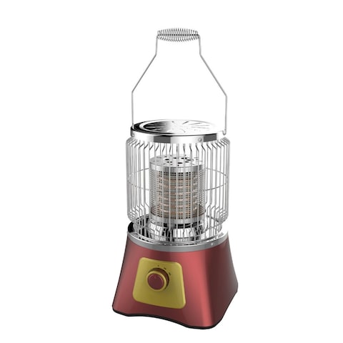 STARGOLD Round Heater 2000W 2 Heating Power 360&deg; Range Of Heating Safety Tip Cut-Off Protection With Safety Grills