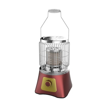 STARGOLD Round Heater 2000W 2 Heating Power 360&deg; Range Of Heating Safety Tip Cut-Off Protection With Safety Grills