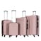 STARGOLD Luggage Set of 4, ABS Hard Shell Suitcase with Expandable Zipper, 360&deg; Spinner Wheels, Number Lock, Lightweight Trolley Travel Bag