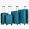 STARGOLD Luggage Set of 4, ABS Hard Shell Suitcase with Expandable Zipper, 360&deg; Spinner Wheels, Number Lock, Lightweight Trolley Travel Bag
