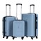 STARGOLD 3-Piece Hardshell Luggage Set, ABS Lightweight Suitcase with 360&deg; Spinner Wheels, Number Combination Lock, Adjustable Handle, Travel Trolley Bag Set for Family &amp; Business Travel 20,24,28 Inch