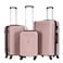 STARGOLD 3-Piece Hardshell Luggage Set, ABS Lightweight Suitcase with 360&deg; Spinner Wheels, Number Combination Lock, Adjustable Handle, Travel Trolley Bag Set for Family &amp; Business Travel 20,24,28 Inch
