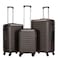 STARGOLD 3-Piece Travel Luggage Set, ABS Hard Shell Suitcase with 360&deg; Spinner Wheels, Number Lock, Expandable Zippers &amp; Telescopic Handle, 20&rdquo;, 24&rdquo;, 28&rdquo; Travel Trolley Set