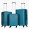 STARGOLD 3-Piece ABS Luggage Set &ndash; Lightweight Hard Shell Suitcase with 360&deg; Spinner Wheels, Number Lock, Expandable Interior &amp; Telescopic Handle   20&rdquo;, 24&rdquo;, 28&rdquo; Travel Trolley Set