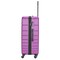 STARGOLD 4 Pack Of Hardside Spinner Number Locked Luggage Trolley