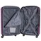STARGOLD 4 Pack Of Hardside Spinner Number Locked Luggage Trolley