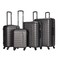 STARGOLD 4 Pack Of Hardside Spinner Number Locked Luggage Trolley