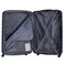 STARGOLD 4 Pack Of Hardside Spinner Number Locked Luggage Trolley