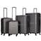 STARGOLD 4 Pack Of Hardside Spinner Number Locked Luggage Trolley
