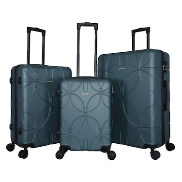 VIPTOUR Luggage Set 3Pcs ABS Trolley Bag Set With Number Lock 20/24/28 Inches