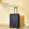 VIPTOUR Luggage Set 3Pcs ABS Trolley Bag Set With Number Lock 20/24/28 Inches