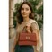 Viptour Women&rsquo;s PU Leather Handbag Stylish Top Handle Bag with Zipper Closure, Lightweight &amp; Durable Shoulder Bag GB281P