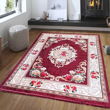 STARGOLD Luxurious Embossed Indoor Floor Carpet Bedroom and Living Room Rug Anti Slip Floor Carpets 200x300 cm SG-P015-A