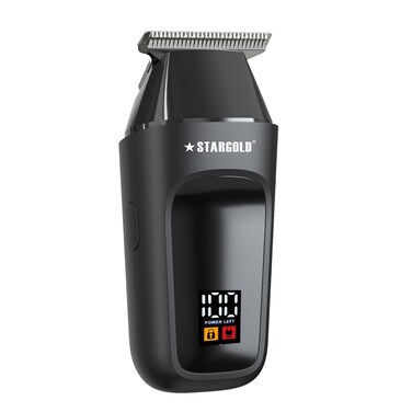 STARGOLD Travel Trimmer, Magnetic Cover, Stainless Steel T-Shape Blade,Powerfull PD Alloy Motor, Fast Charging, Advanced Lock &amp; Skin Protection, SG-912 Edge