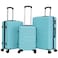 STARLIFE Luggage Set of 3, ABS Hard Shell Suitcase, 360&deg; Spinner Wheels, Number Lock, Lightweight Trolley Travel Bag 20/24/28 Inch
