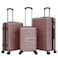 STARLIFE Luggage Set of 3, ABS Hard Shell Suitcase, 360&deg; Spinner Wheels, Number Lock, Lightweight Trolley Travel Bag 20/24/28 Inch