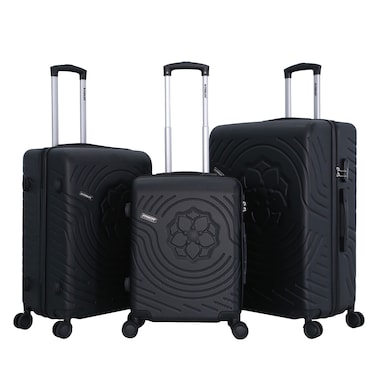 STARLIFE Luggage Set of 3, ABS Hard Shell Suitcase, 360&deg; Spinner Wheels, Number Lock, Lightweight Trolley Travel Bag 20/24/28 Inch