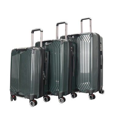 STARGOLD Luggage Set of 3, TPC Hard Side Suitcase with Expandable Zipper, 360&deg; Spinner Wheels, Number Lock, Lightweight Trolley Travel Bag, SG-TPC41