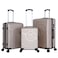 STARLIFE Luggage Set of 3, ABS Hard Shell Suitcase, 360&deg; Spinner Wheels, Number Lock, Lightweight Trolley Travel Bag 20/24/28 Inch
