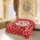 STARLIFE Single Ply Raschel Premium Quality Blanket 160CM &times; 220CM 7 LBS, 100% SPUN YARN Virgin Polyester Materials, SL-BL5510