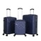 STARLIFE ABS Hardside 3Pcs Trolley Luggage Set Spinner Wheels With Number Lock 20/24/28 Inches