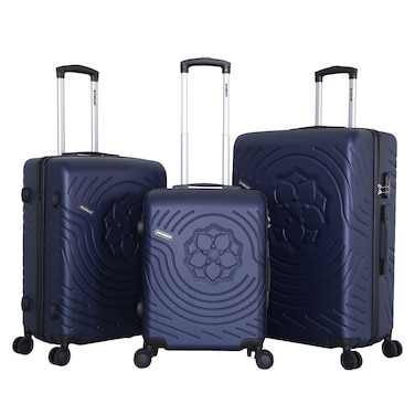 STARLIFE Luggage Set of 3, ABS Hard Shell Suitcase, 360&deg; Spinner Wheels, Number Lock, Lightweight Trolley Travel Bag 20/24/28 Inch