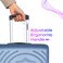 STARLIFE Luggage Set of 3, ABS Hard Shell Suitcase, 360&deg; Spinner Wheels, Number Lock, Lightweight Trolley Travel Bag 20/24/28 Inch