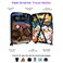 STARLIFE Luggage Set of 3, ABS Hard Shell Suitcase, 360&deg; Spinner Wheels, Number Lock, Lightweight Trolley Travel Bag 20/24/28 Inch