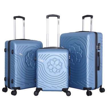 STARLIFE Luggage Set of 3, ABS Hard Shell Suitcase, 360&deg; Spinner Wheels, Number Lock, Lightweight Trolley Travel Bag 20/24/28 Inch