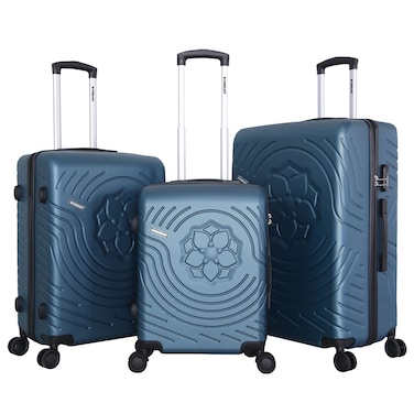 STARLIFE Luggage Set of 3, ABS Hard Shell Suitcase, 360&deg; Spinner Wheels, Number Lock, Lightweight Trolley Travel Bag 20/24/28 Inch