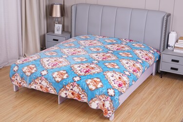 STARGOLD Blanket Single Ply Super Soft Luxury Cloudy Blanket Two Side Different Design 220*240CM 2.4KG, SG-BLC602