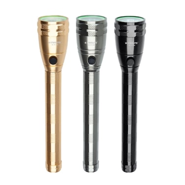 STARLITE Rechargeable Flashlight 3x3SC, 3-in-1 Combo Pack, CREE LED Waterproof, Ultra-Long Range, SL-FL160