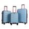 STARGOLD  3PCS TPC Hard Side Trolley Luggage Spinner Wheels TSA Lock With Expendable Zipper